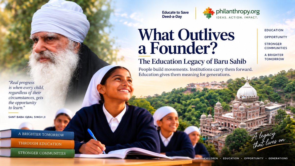 What Outlives a Founder? The Education Legacy of Baru Sahib