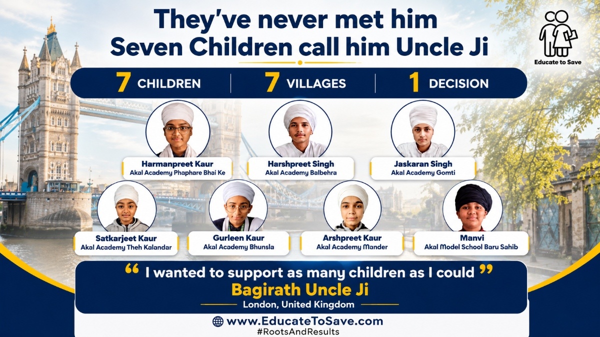 How One Retired Businessman Is Changing Seven Young Lives Through Education