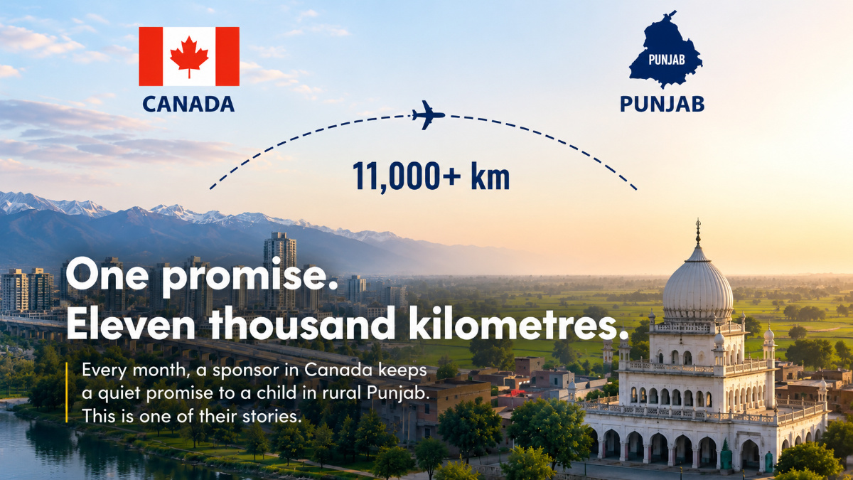 From Surrey to Punjab: One Promise Changed a Child's Future