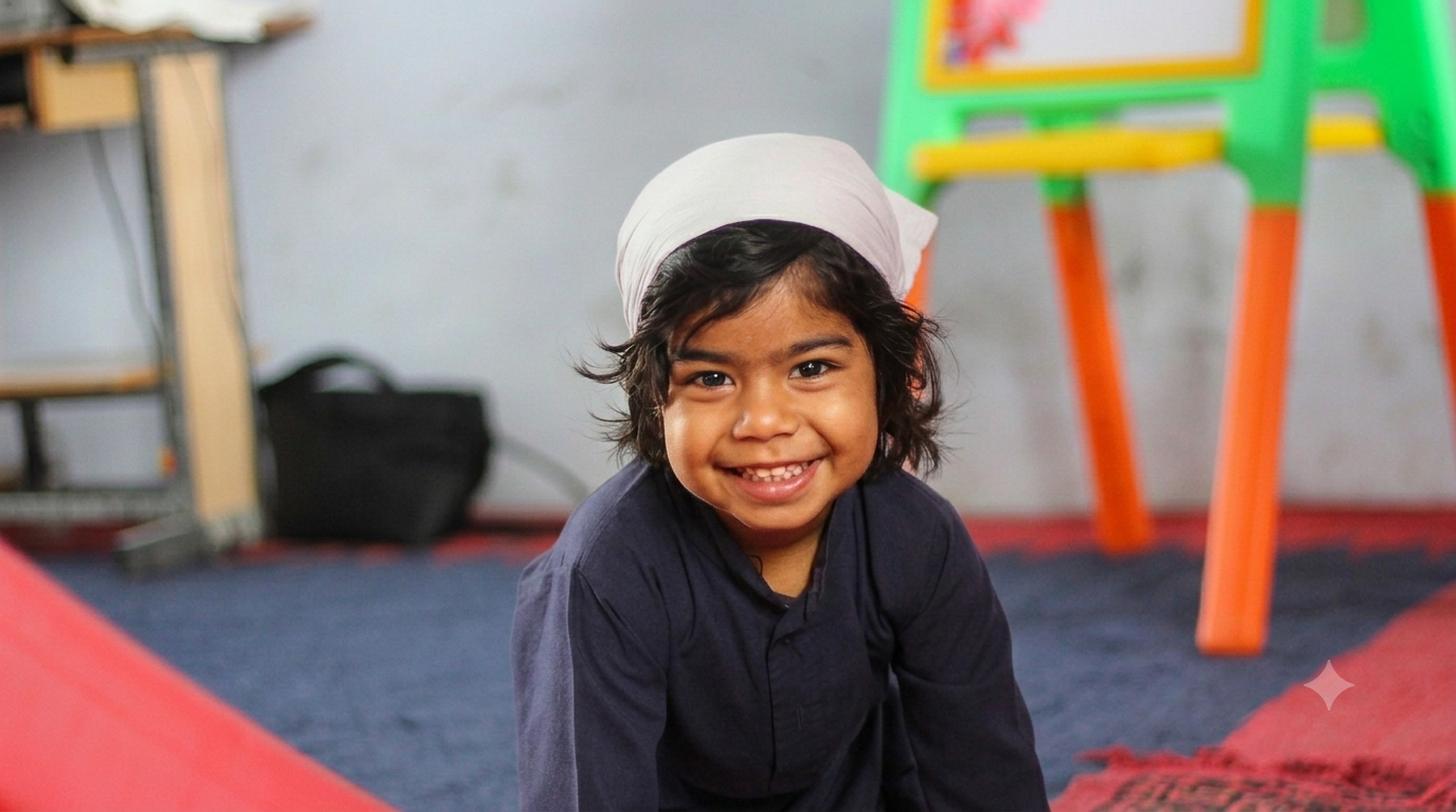 cover photo — children in an Akal Academy classroom
